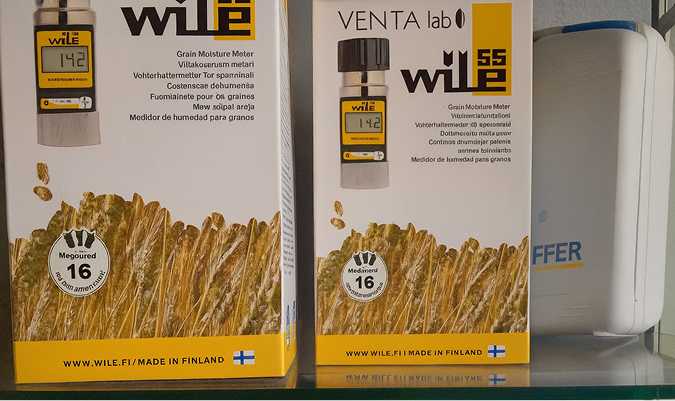 Вимірювач вологості зерна wile 55 з дисплеєм | ФОП Ключкін А.І.