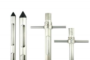 Пробовідбірник алюмінієвий багаторівневий з ручками